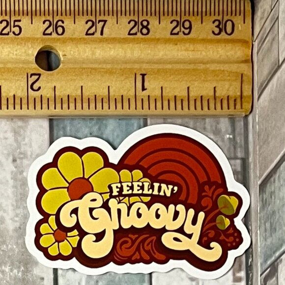 ๐10/$10๐ 70s Hippie Reusable Waterproof Vinyl Sticker Decal - Picture 1 of 1